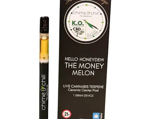 Chime & Chill Hello Honeydew The Money Mellon CBD vape