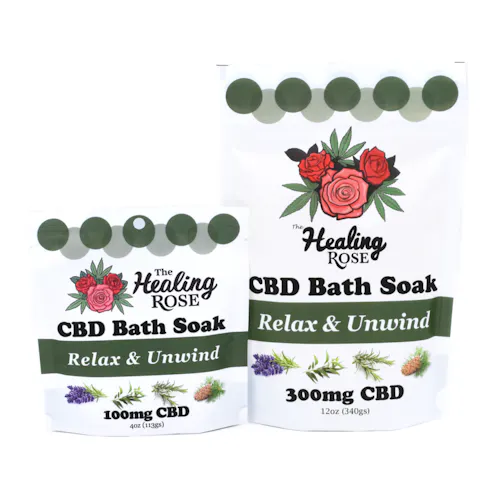 The Healing Rose Relax & Unwind CBD Bath Soak